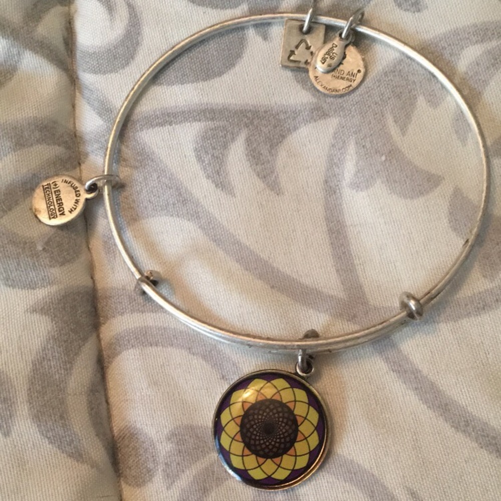 Alex and Ani Flower Bracelet